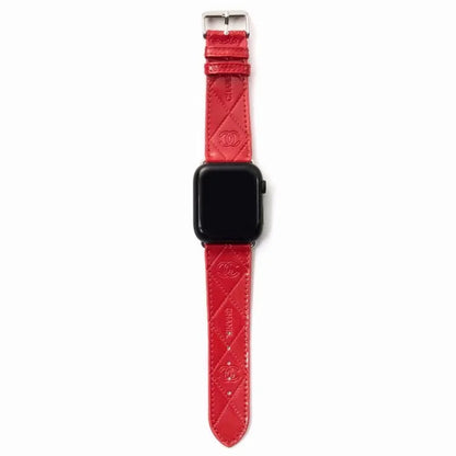 GLOSSY LEATHER APPLE WATCH BAND