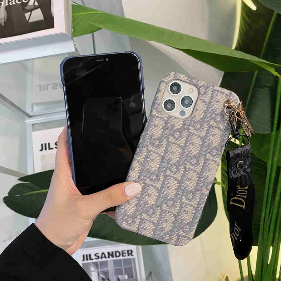 Luxe iPhone-hoesje met sleutelhanger - Premium CD-ontwerp