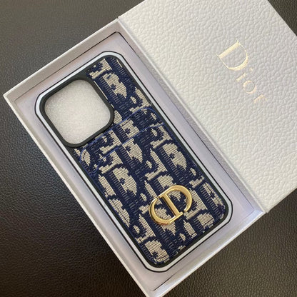 Luxurious Chic Lady iPhone Case with Card Holder