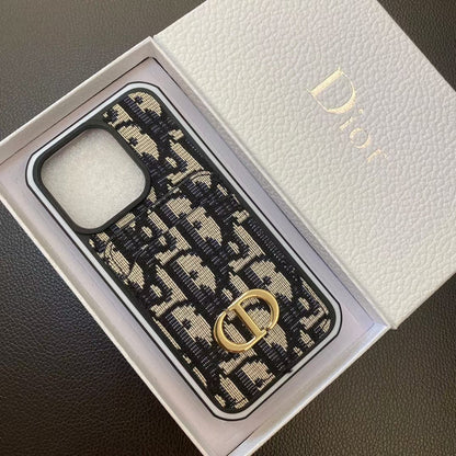 Luxurious Chic Lady iPhone Case with Card Holder