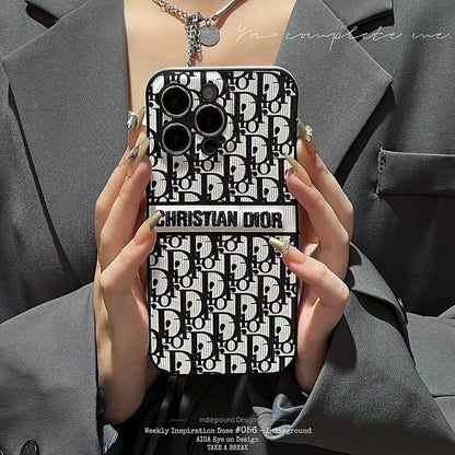 Elegant Lady C.D iPhone Case: Fashionably Chic