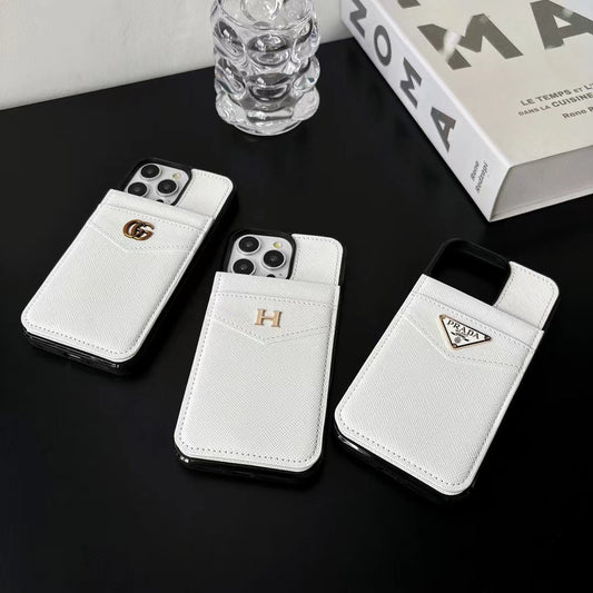 PR - GG - HH iPhone Case & Card Holder : Luxury Designer Collection