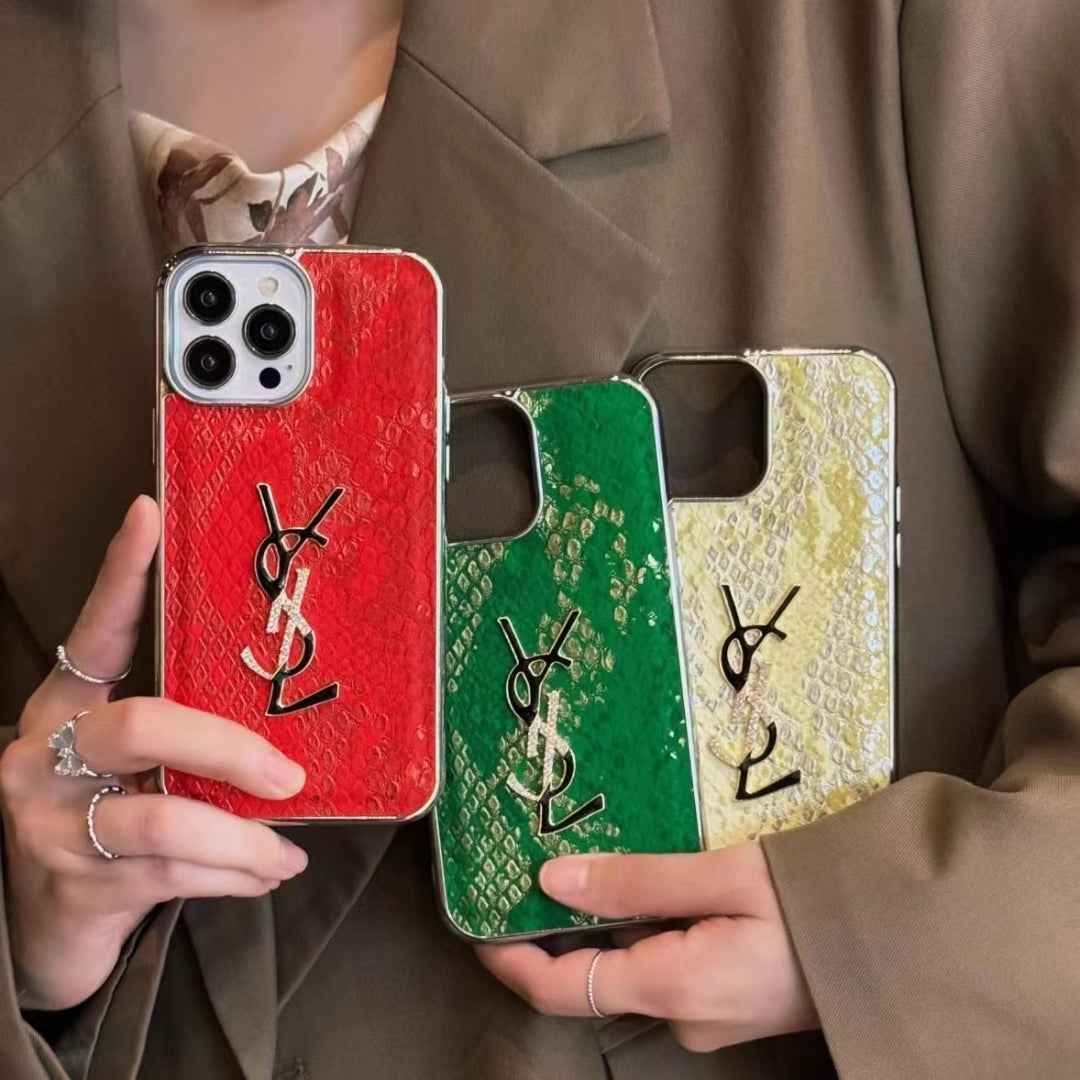 Luxe YL Lady iPhone-hoesje - Elegante stijl