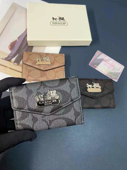 Sophisticated CO Wallet and Card Holder Duo