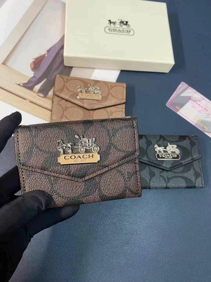 Sophisticated CO Wallet and Card Holder Duo