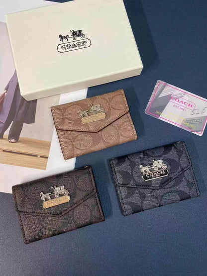 Sophisticated CO Wallet and Card Holder Duo