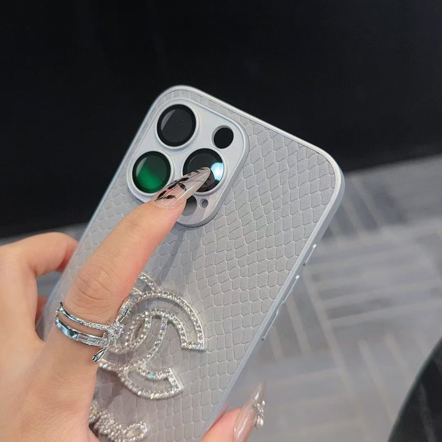 Elegant  Lady iPhone Case with Camera Protector