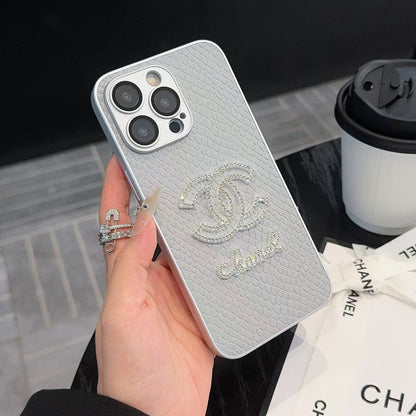 Elegant  Lady iPhone Case with Camera Protector