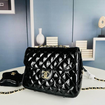 Chanel Star Coin Purse In Mirror Metallic Calfskin