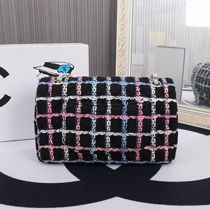 CHANEL Classic Tweed Flap Bag 25cm