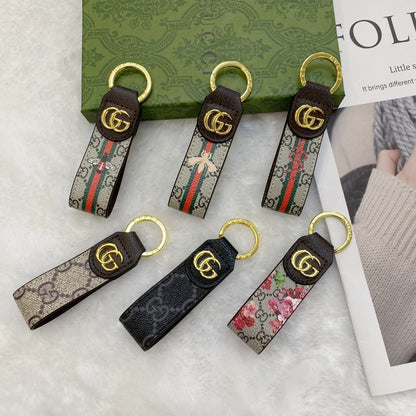 Elegant GG Keychain Featuring Luxury Design