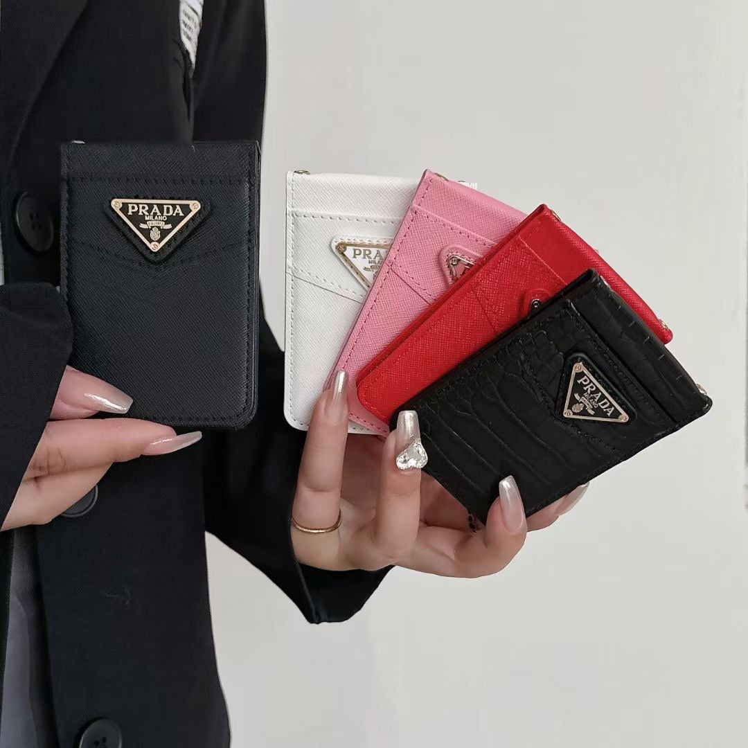 Luxury PR-Inspired Card Holder Wallet Collection