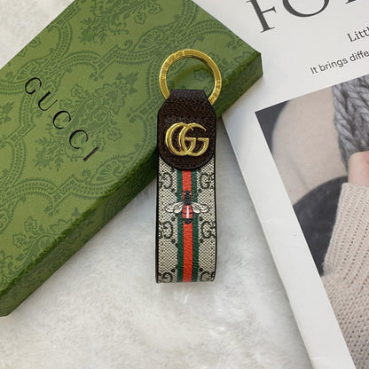 Elegant GG Keychain Featuring Luxury Design