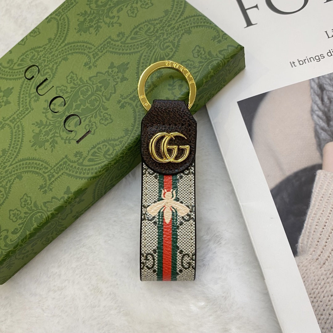 Elegant GG Keychain Featuring Luxury Design