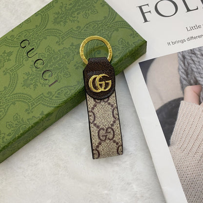 Elegant GG Keychain Featuring Luxury Design