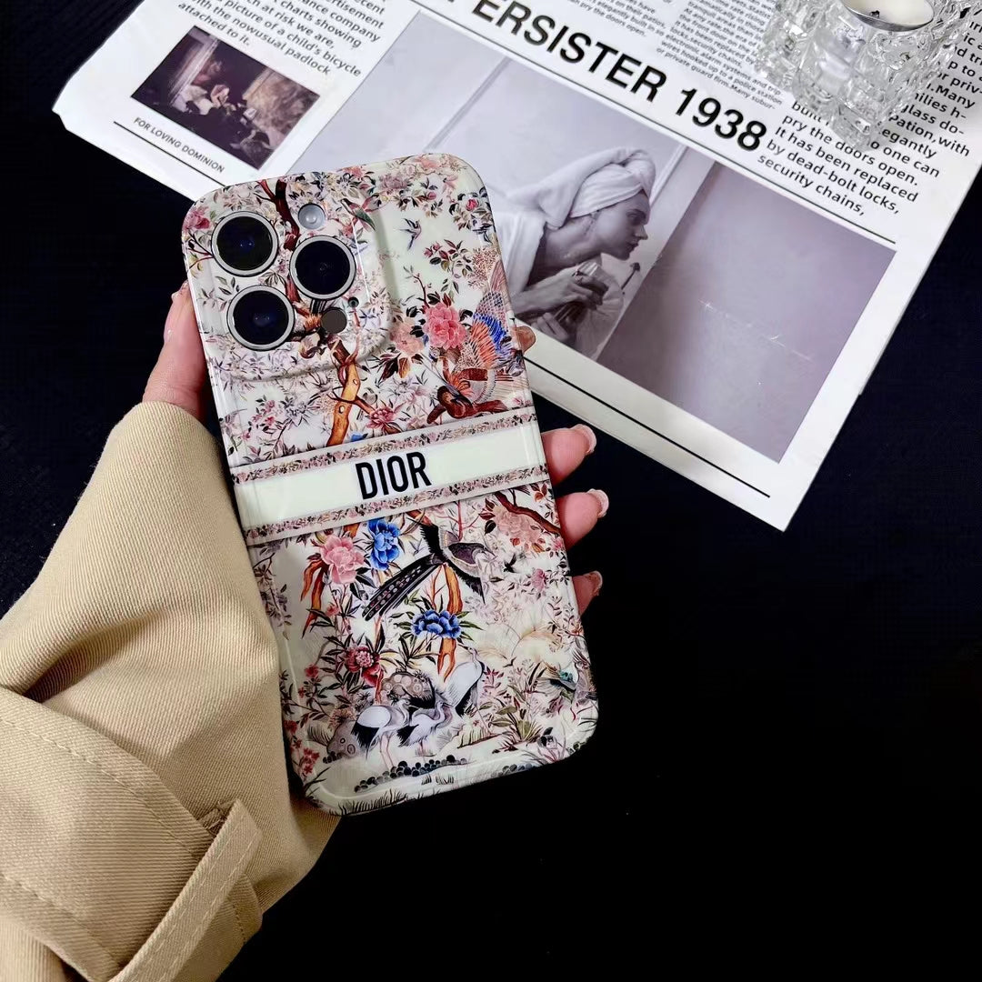 Elevate with C.D Fashion Lady iPhone Case