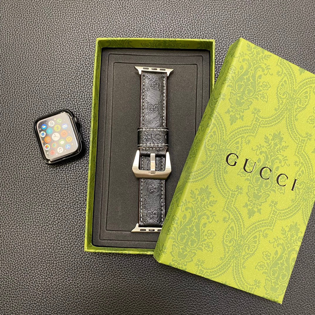 Luxurious GG Apple Watch Band – Chic and Stylish