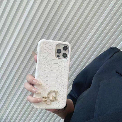 Snake Pattern Phone Case - Stylish iPhone Case for Women