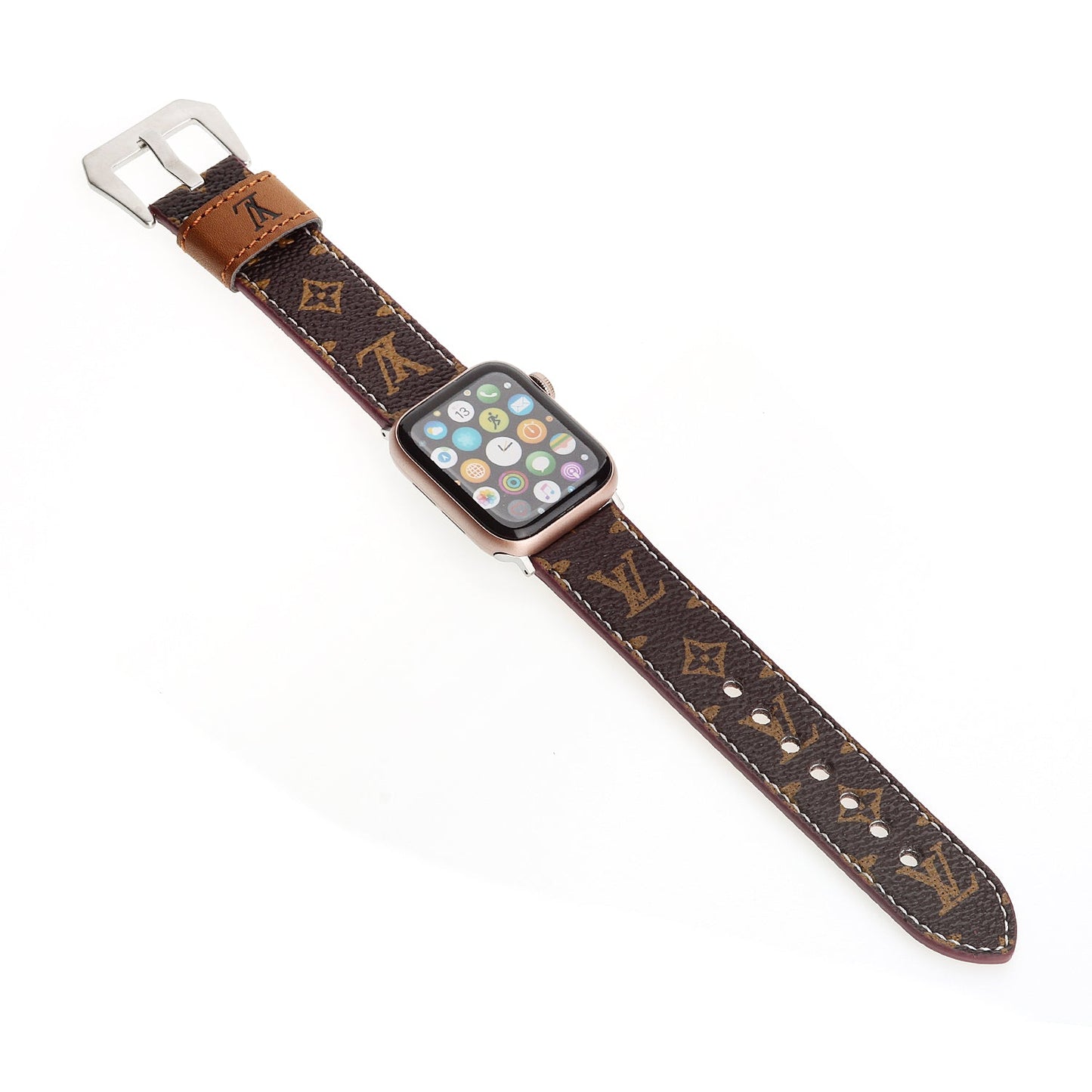 LEATHER CANVAS LUXURY APPLE WATCH STRAP