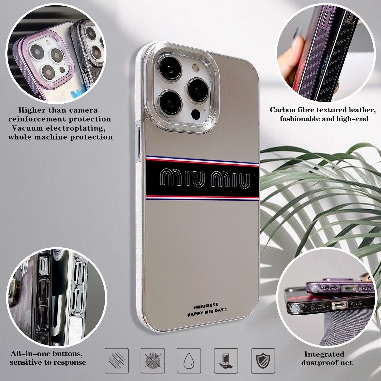 Coque iPhone MIUMIU A7 A8