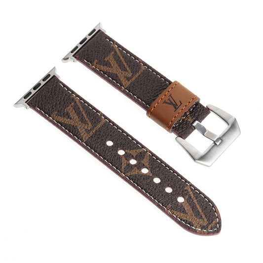 LEATHER CANVAS LUXURY APPLE WATCH STRAP