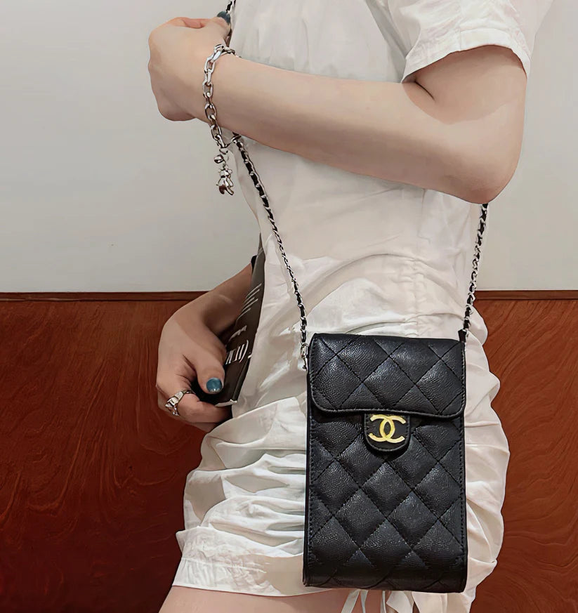 Crossbody Leather Phone Bag