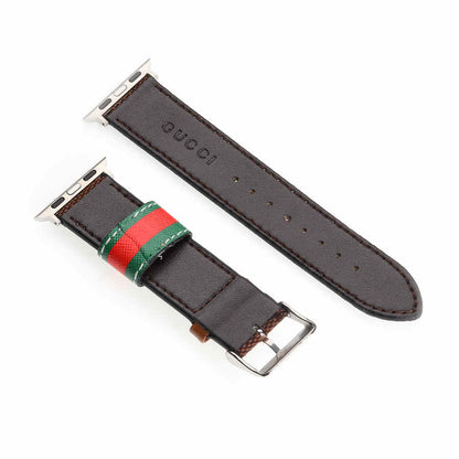 Luxury GG & Bur Strap for Apple Watch