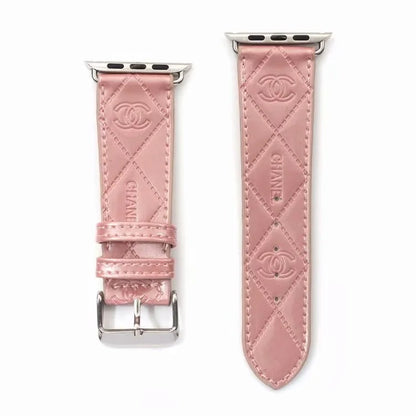 GLOSSY LEATHER APPLE WATCH BAND