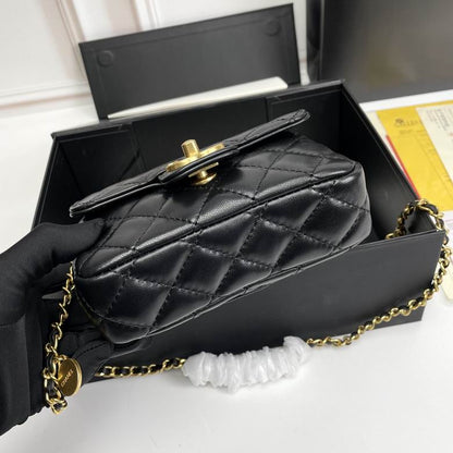 Chanel Sweetheart Caviar Mini Flap Bag