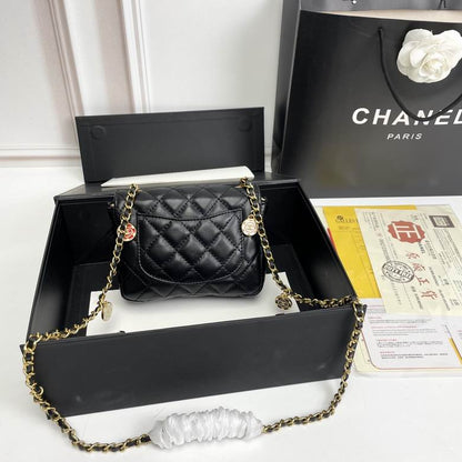 Chanel Sweetheart Caviar Mini Flap Bag