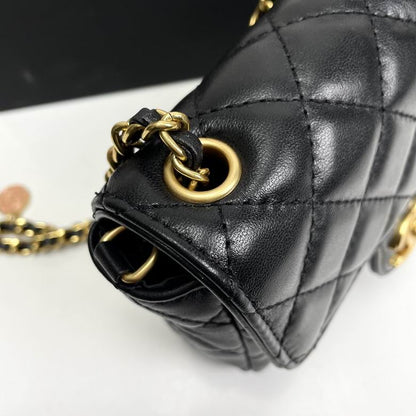 Chanel Sweetheart Caviar Mini Flap Bag