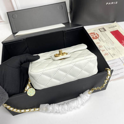 Chanel Sweetheart Caviar Mini Flap Bag