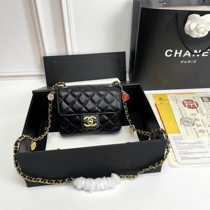 Chanel Sweetheart Caviar Mini Flap Bag