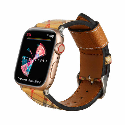 Luxury GG & Bur Strap for Apple Watch