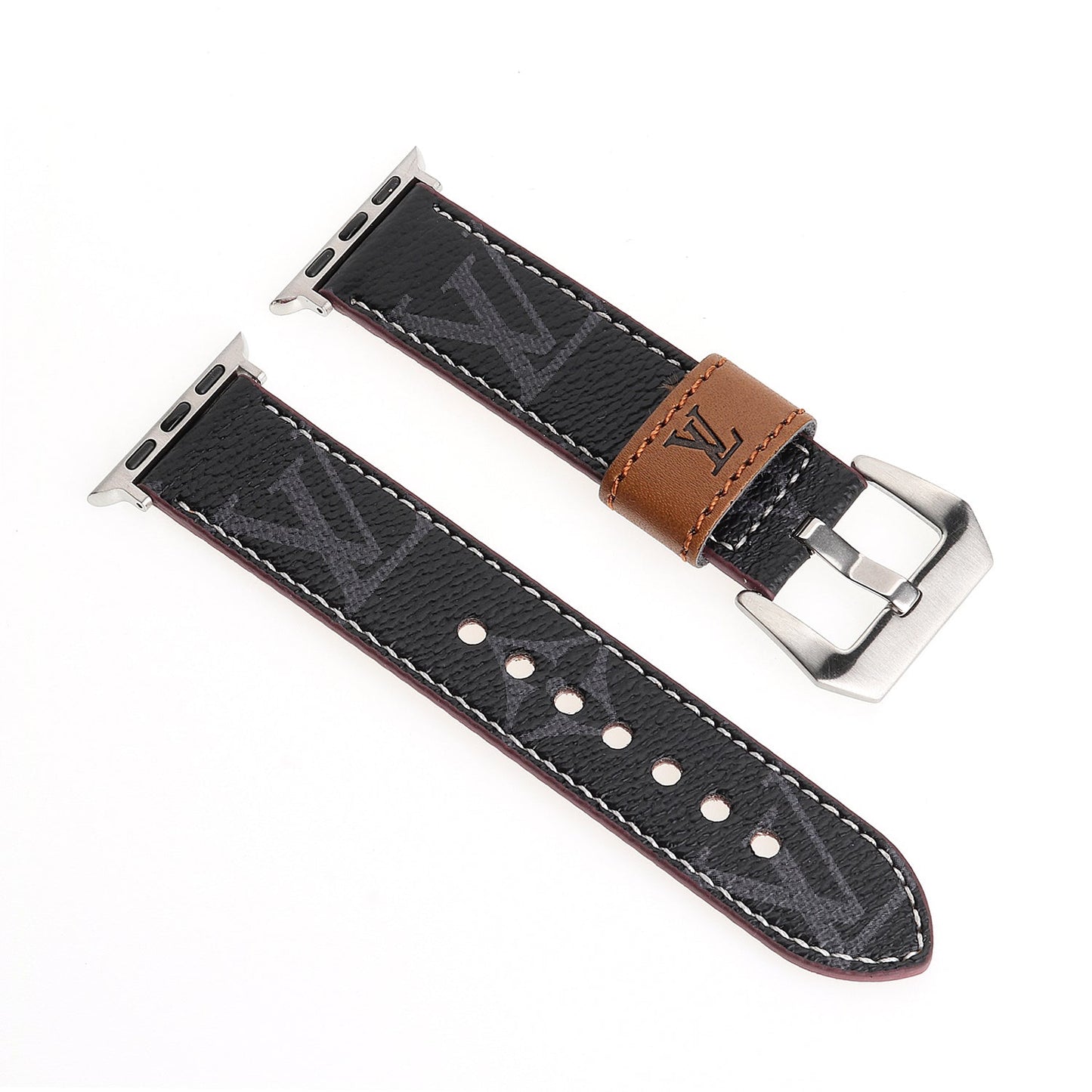 LEATHER CANVAS LUXURY APPLE WATCH STRAP