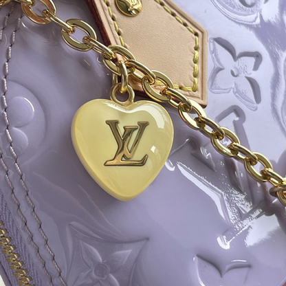 Louis Vuitton Vernis Nano Alma Glossy Lilac