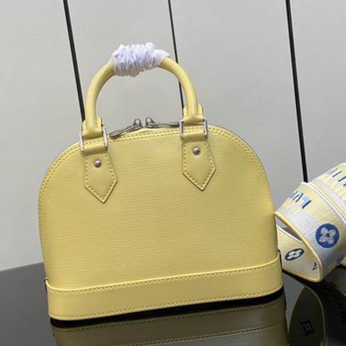 Louis Vuitton Alma BB Jaune Plume