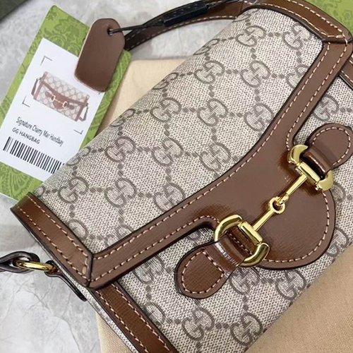 Gucci Horsebit 1955mini bag in beige