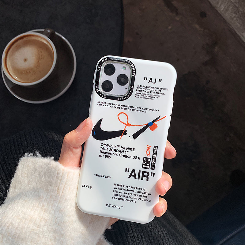 Trendy NK Of-White Inspired Case for iPhone