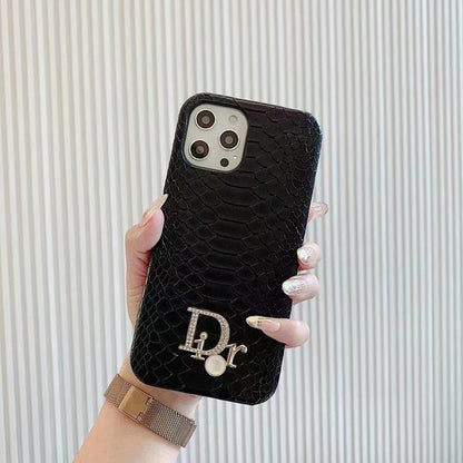 Snake Pattern Phone Case - Stylish iPhone Case for Women