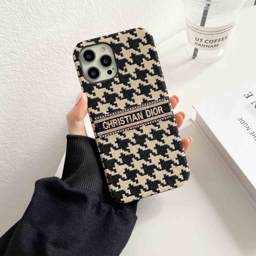 Luxury CD Lady Phone Case for iPhone