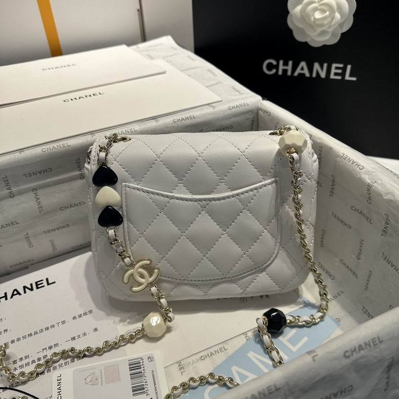 Chanel AS3782 MINI Flap Bag 23P Enamel Gold-Tone Metal