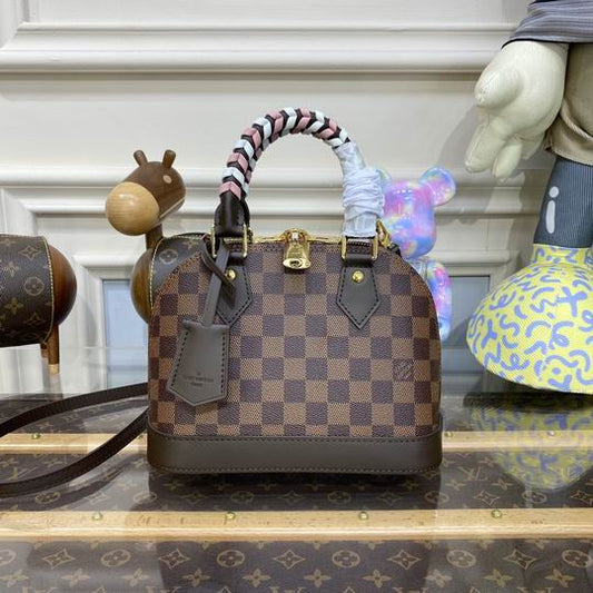 Louis Vuitton Damier Ebene Canvas Alma Bag