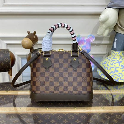 Louis Vuitton Damier Ebene Canvas Alma Bag