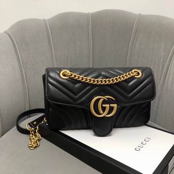 Gucci GG Marmont Small Matelasse Shoulder Bag