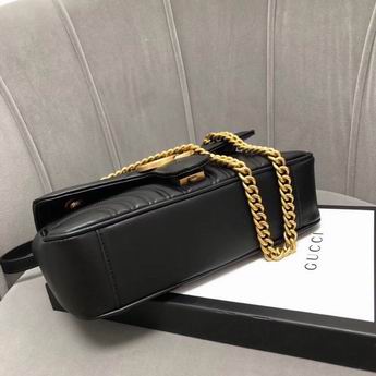 Gucci GG Marmont Small Matelasse Shoulder Bag