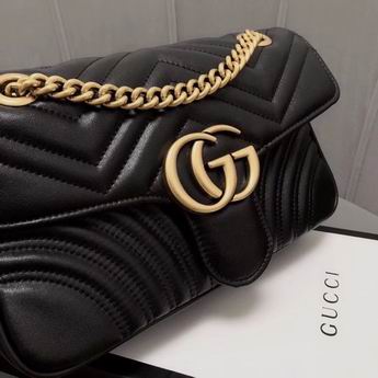 Gucci GG Marmont Small Matelasse Shoulder Bag