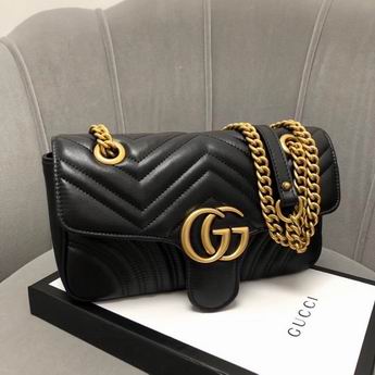 Gucci GG Marmont Small Matelasse Shoulder Bag