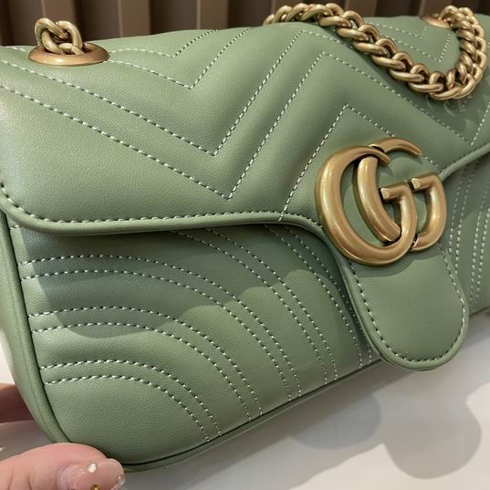 Gucci GG Marmont Small Matelasse Shoulder Bag