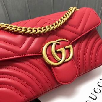 Gucci GG Marmont Small Matelasse Shoulder Bag